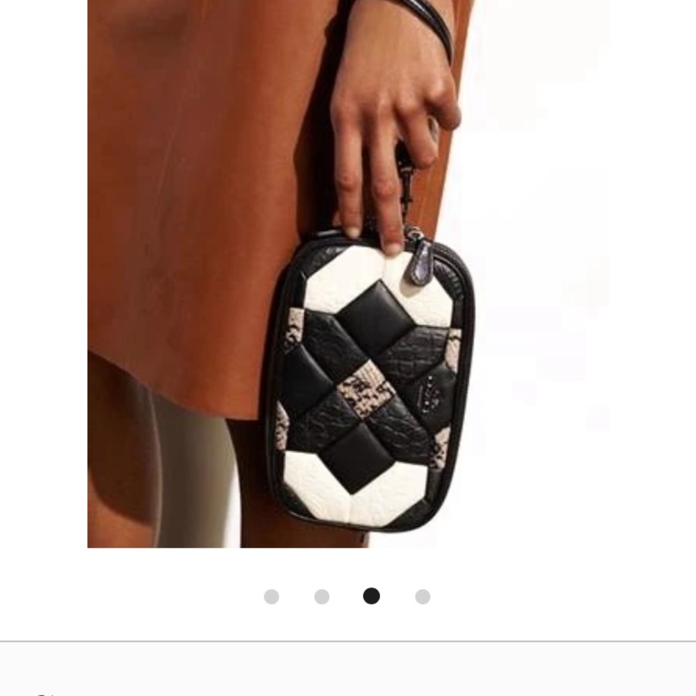 Coach Canyon Quilt Crossbody Clutch - Picture 8 of 9